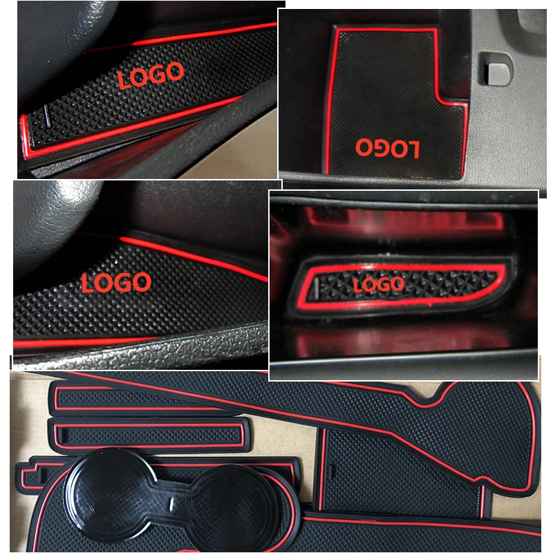 Грязный коврик для peugeot 307 307SW 307CC хэтчбек седан 2001-2011 SW аксессуары для CC двери паз ворота слот подставка противоскользящая