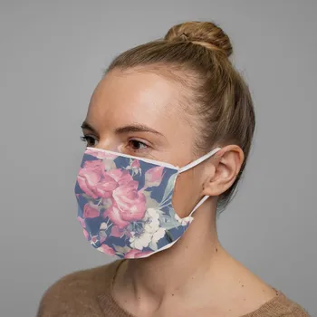 

Mouth Mask Unisex Dustproof Windproof Cycling Face Mask Cotton Washable Breathable Mask Mascarillas Masque De Protection Reuse