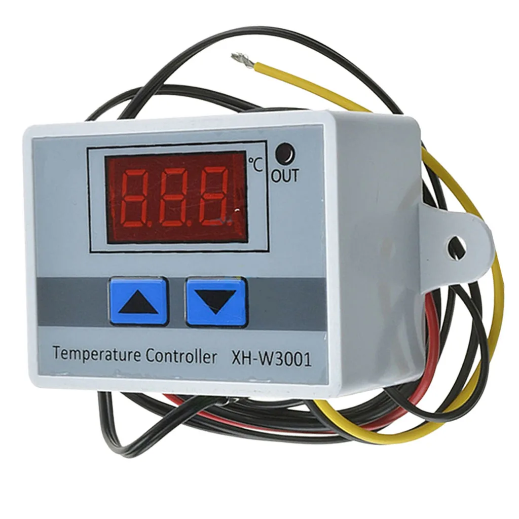 DC12V/24 В цифровой термостат регулятор температуры метр регулятор W3001
