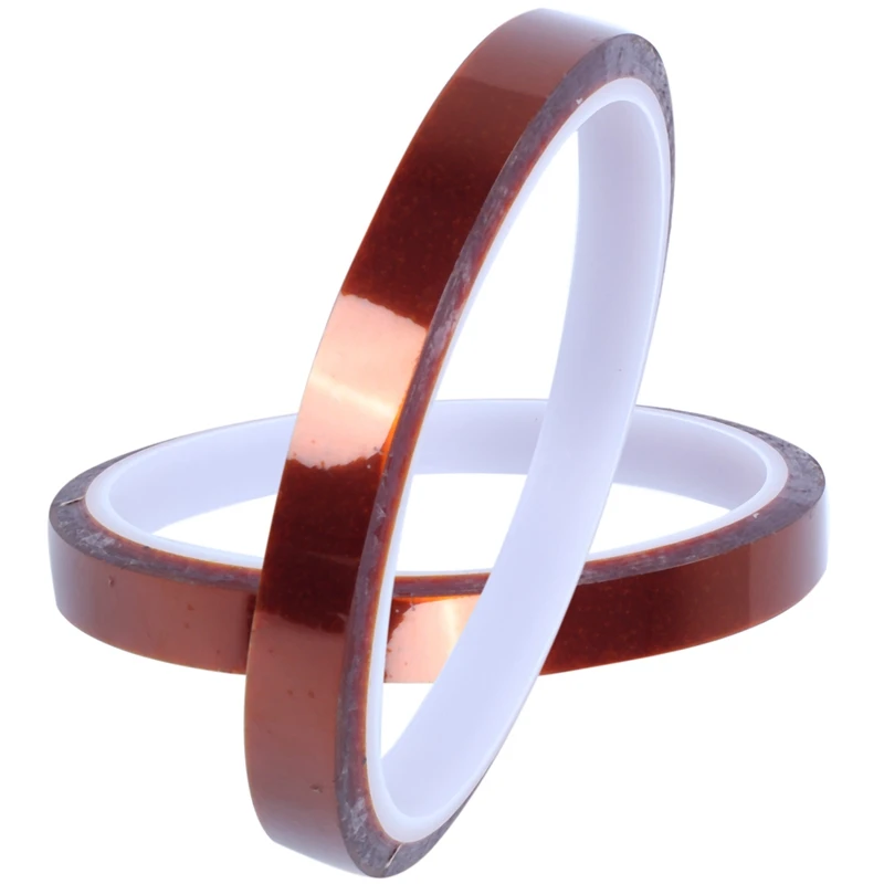 4 Rolls Heat Resistant Tape for 3d Sublimation Heat Press 10mm Thermal Tape