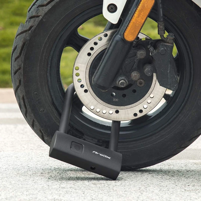 AreoX U8 Smart отпечаток пальца U lock экологичный водонепроницаемый Противоугонный для