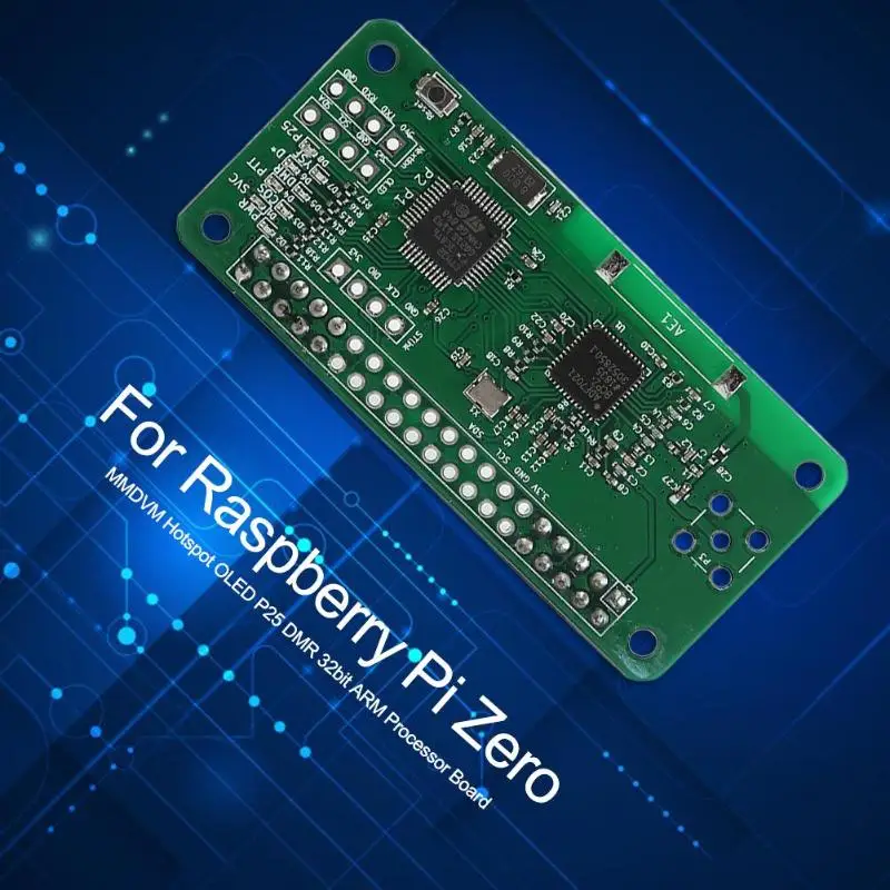 Для Raspberry Pi Zero W 3B MMDVM модуль точки доступа поддержка P25 DMR YSF 32 бит ARM процессор плата с 433 МГц Антенна точка доступа-mmdvm