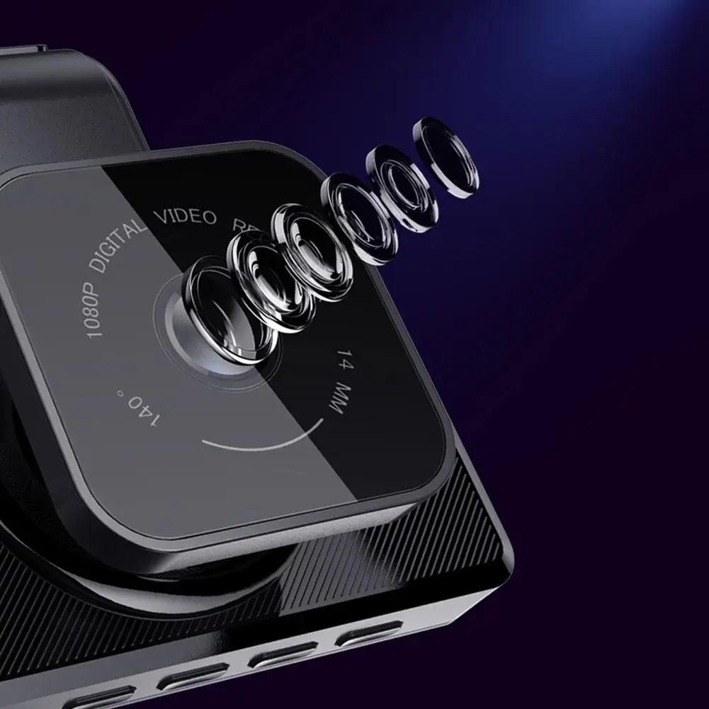 3-дюймовый HD Автомобильный видеорегистратор экшн-камера DVR(устройство цифровой записи) Камера WI-FI подключение приложения двойной Камера Запись вождения Регистраторы