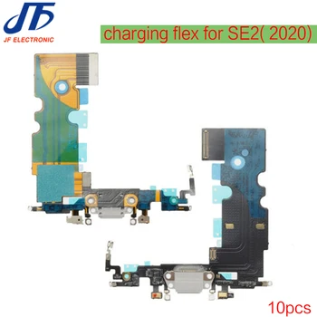 

10pcs Charging Flex Cable for iphone SE 2 2020 Dock Connector USB Charger Port Replacement Ribbon