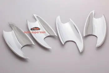 

Chrome Door Handle Inserts Cup Bolws For Mercedes-Benz W203 C Class 2001-2007