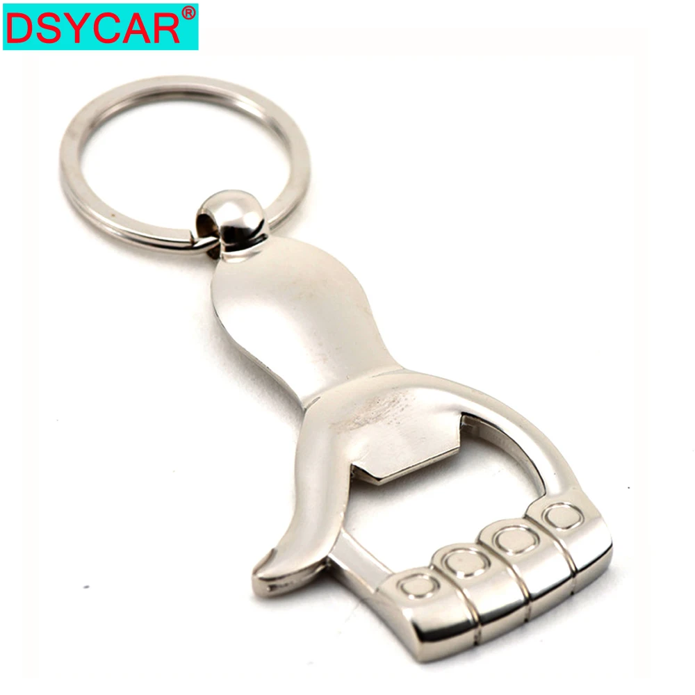 DSYCAR 1 шт. металлический открывалка для бутылок креативный Брелок В Форме Ладони
