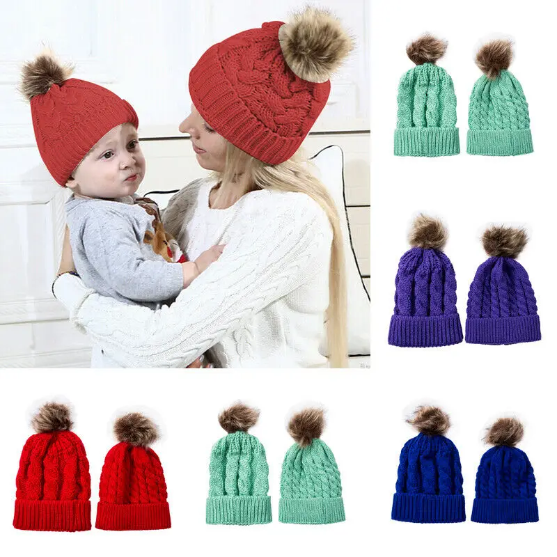boys winter bobble hat