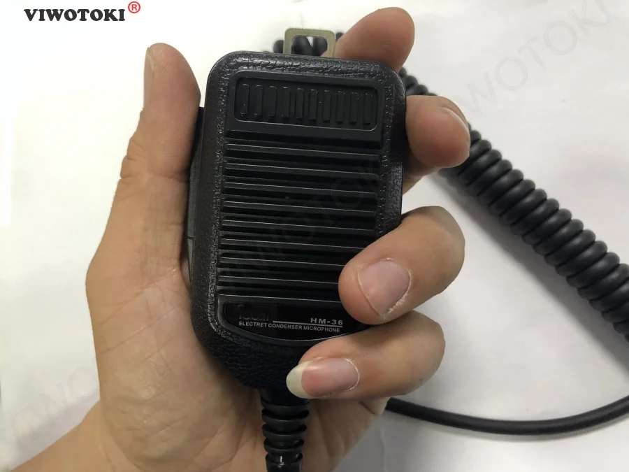 8 контактный микрофон с микрофоном для ICOM HM36 мобильных телефонов и радиостанций