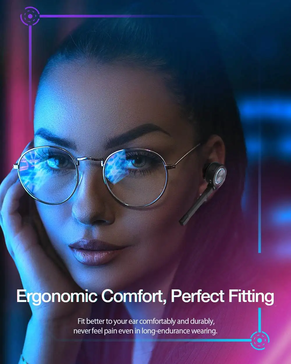 Blitzwolf - BW-FLB3 Gaming TWS Bluetooth V5.0 Earphone description image 5