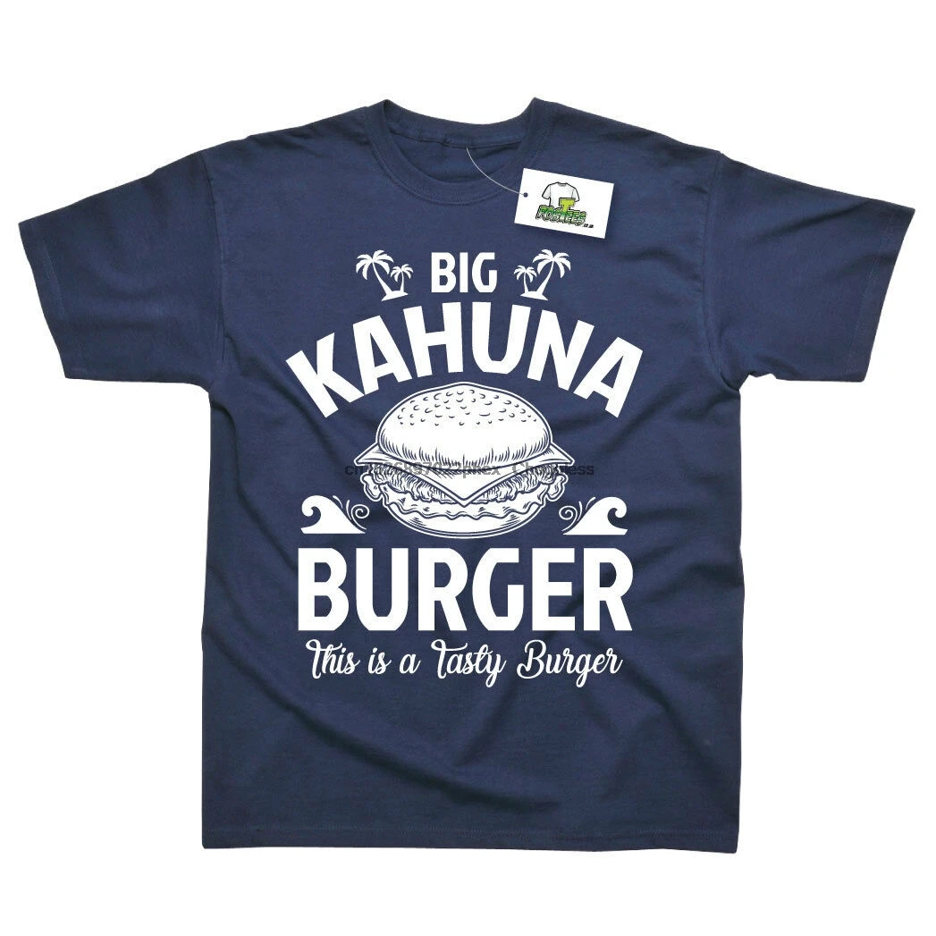 Футболка Big Kahuna с принтом бургеров | Мужская одежда