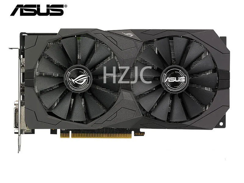 Utilisé, carte vidéo ASUS RX 570 4GB 256Bit GDDR5 cartes graphiques
DisplayPort HDMI DVI