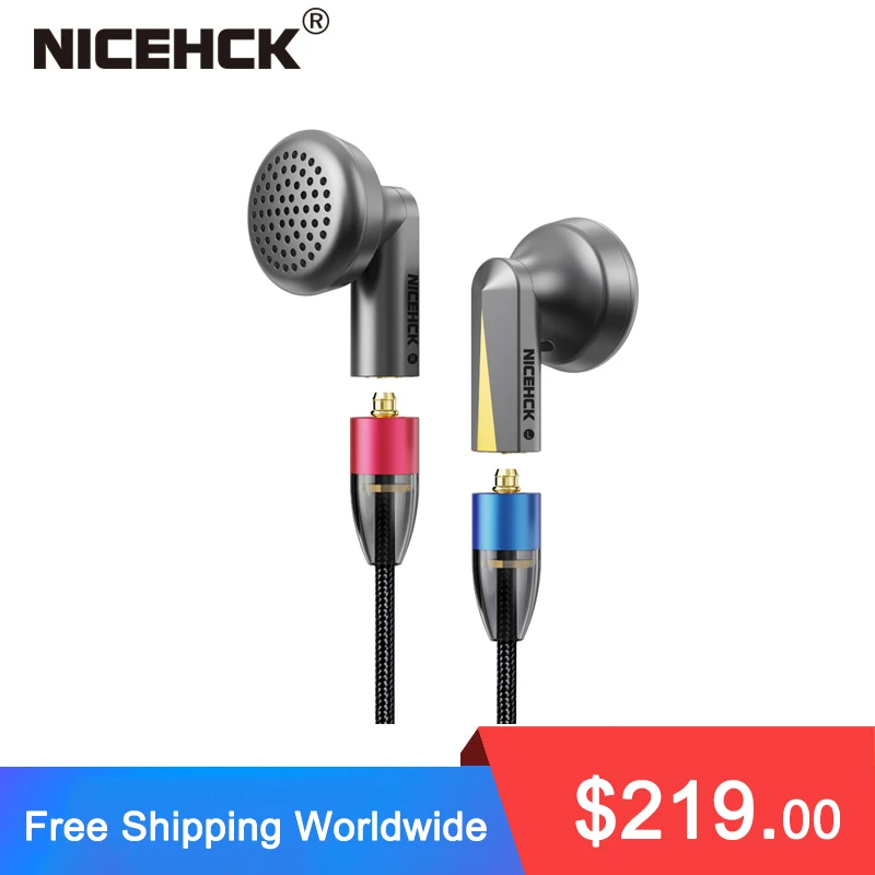 NiceHCK EBX21 ЧПУ флагманский вкладыши металлические наушники HIFI 14 2 мм Япония LCP Diaphgram