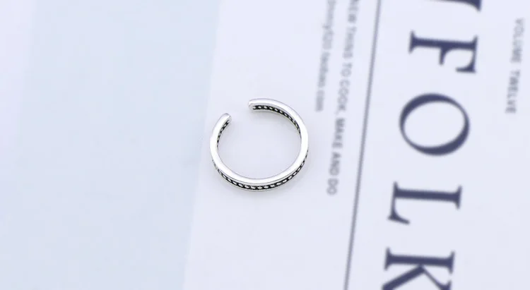 JIANERY корейская мода серебряные бусины 925 Пробы Кольца для женщин кольца панк массивные ювелирные изделия Anillos