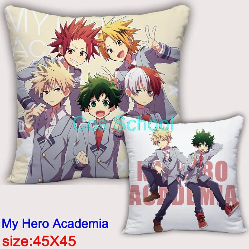 Cos School Boku No My Hero Academy подушки аниме мой герой Academy диван прикроватная Подушка Todoroki Shoto подушки аксессуары - Цвет: A