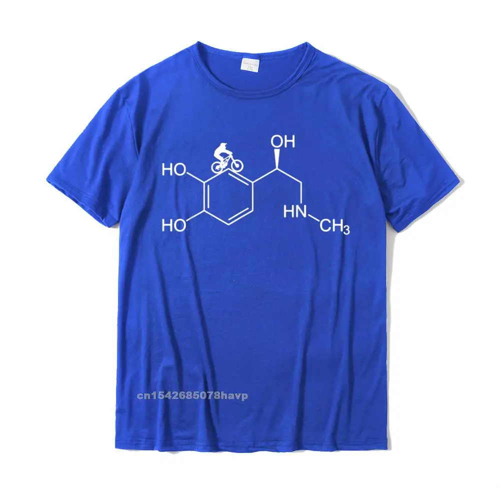 Printing Fitness Tight O-Neck T Shirt Summer Tops Shirt Short Sleeve for Boys New Coming All Cotton Casual Top T-shirts Mountain Bike Adrenaline Formula - Downhill Biking MTB Gift T-Shirt__18717. blue
