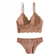 Кружевной тонкий бюстгальтер без косточек, бюстгальтер с треугольными чашечками, модальный кружевной топ без косточек, комплект нижнего белья, женское нижнее белье, удобное и дышащее