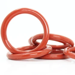Joint torique en Silicone VMQ, 50 pièces, épaisseur de joint 60/62, 40/41/42/43/44/51/52/53/55/56/57/58/1.5mm mm Joint Torique En Caoutchouc 