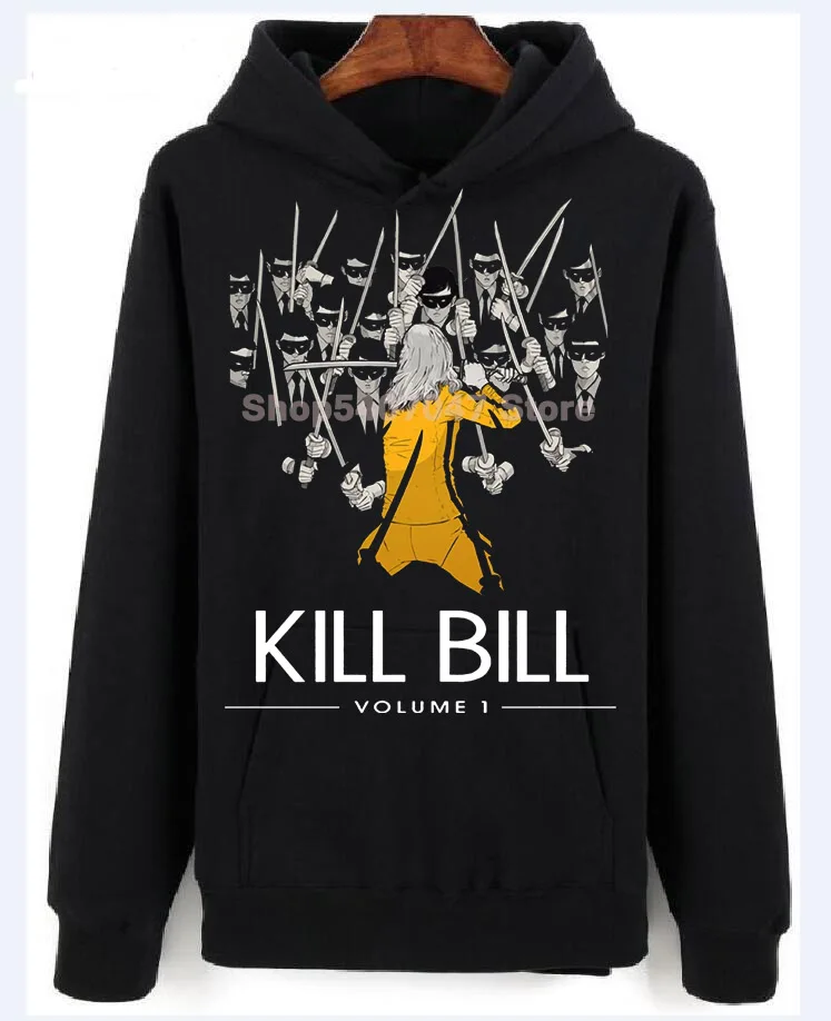 Kill Bill Vol 1 Квентин Тарантино ума Турман Черная Мамба кофты с капюшоном на темы