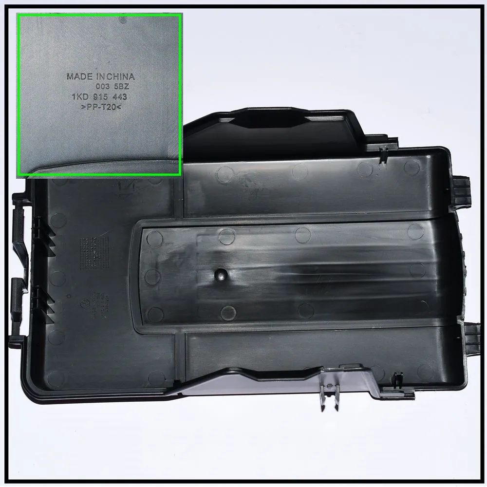 For A3 Passat B6 Golf 5 Battery Sheathing Dust Cover Protection Holder Box 1KD915335 1KD915336 1KD915443