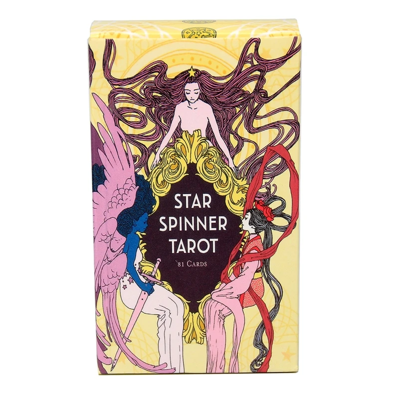 

81 Cards Deck Star Spinner Tarot Full English Oracle Card Fun Party Board Game