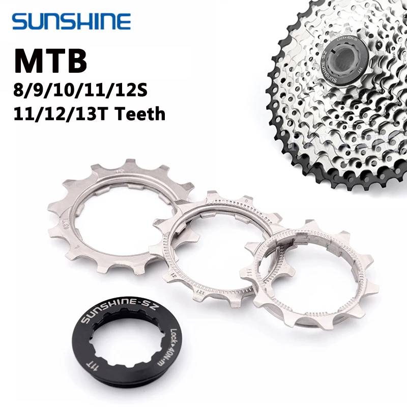 MTB Bicycle Flywheel Cog 8 9 10 11 12 Speed 11T 12T 13T Cassette Parts Compatible For SHIMANO SRAM freewheel Teeth bicycle cassette bicycle sprocket gear bicycle parts bike sprocket bike freewheel