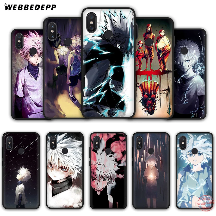 

WEBBEDEPP Japan Anime Hunter X Hunter Soft Case for Xiaomi Mi Max 3 A3 9T Pro CC9 CC9E Redmi 7A K20 Pro Cover