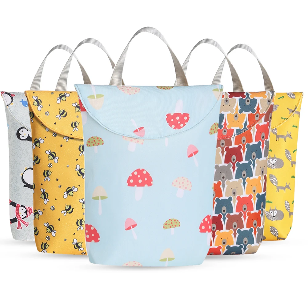 Переносные подгузники сумка для хранения для кормления отличная полиэфирная хлопковая композитная ткань для ухода за ребенком