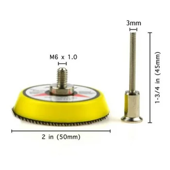 

100x Sanding Discs Backer Hook Loop Sander Polishing Grinding Pad 60-1200 Grits