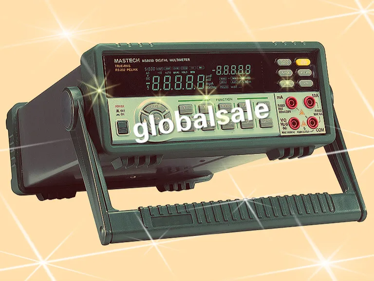 MASTECH MS8050 Цифровой мультиметр 53K отсчетов Высокая точность скамья/True RMS