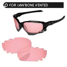 Papaviva кристально-розовые Сменные линзы для Jawbone Солнцезащитные очки с отверстиями рамка UVA и UVB Защита