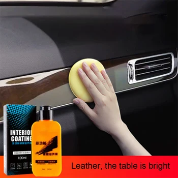 

120ml Leather Repair Cream Automotive Interior Auto & Leather Renovated Coating Paste Maintenance Leather Refurbishing Cleaner