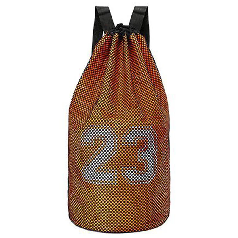 Баскетбольные сумки для баскетбола футбольный волейбол Сумка для спорта на открытом воздухе для фитнеса сумка для хранения посыльного тренинга сумка для хранения - Цвет: Orange