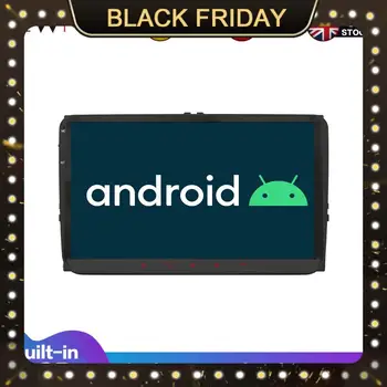 شراءأندرويد 10.0 4G + 64GB سيارة لتحديد المواقع والملاحة لشركة فولكس فاجن باسات B6 CC بولو جولف 5 6 توران جيتا تيجوان Magotan مشغل وسائط متعددة راديو
