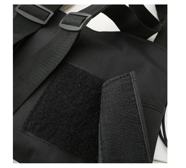 Уличный стиль боевой разгрузочный жилет сумка Хип Хоп Скейтборд Военная нагрудная сумка для женщин функциональные поясные пакеты