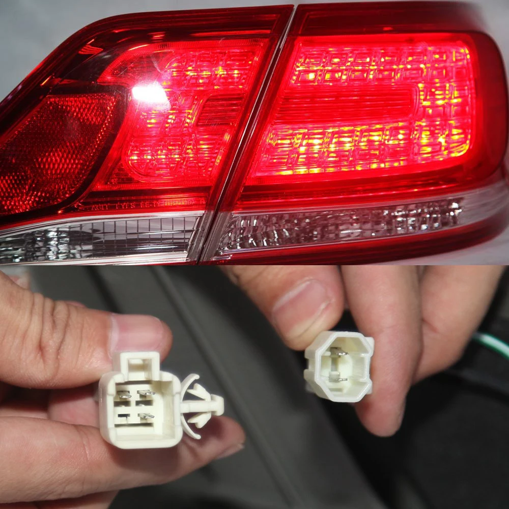 4 шт. 2009 до 2011 год для Toyota Camry светодиодный задние фонари зад лампы подсветки красного цвета CN