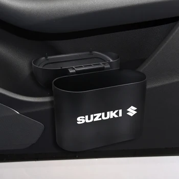 

Car Trash Can Car Seat Back Door Hanging Storage Box Trash Can For SUZUKI DZire IGNIS Alto Spacia Jimmy VITARA SX4 Accessories