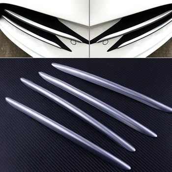 

DWCX 4Pcs ABS Front Fog Light Grille Mesh Cover Trim Fit for Mercedes-Benz A Class W177 2019