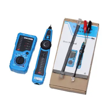 

Multifunction Wire Tracker LAN Tester Cat5 Cat6 RJ11 Telephone Line RJ45 Ethernet Network Cable Detector for Collation Continuit