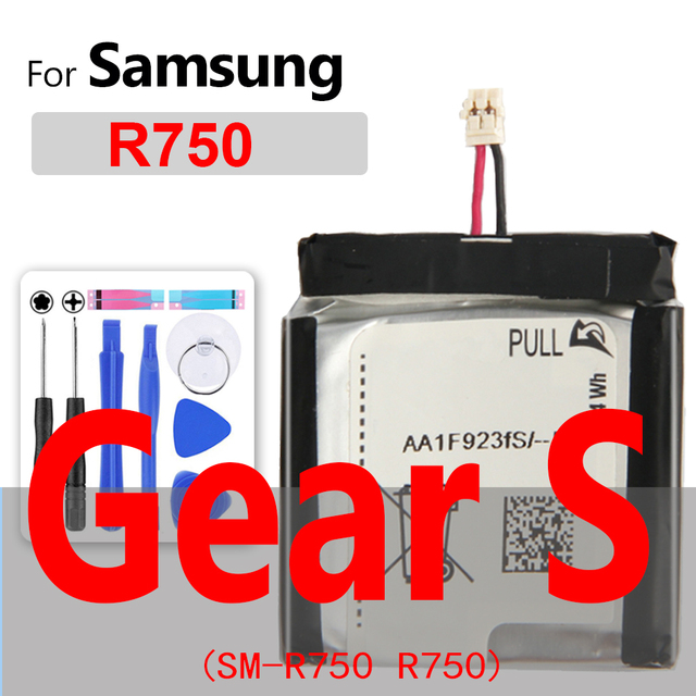 Battery For Samsung Gear 1/2 NEO/Fit/Live/S S2 S3 S4 42mm 46mm Frontier/Classic SM V700 V380 V381 R360 R720 R760 R770 R765
