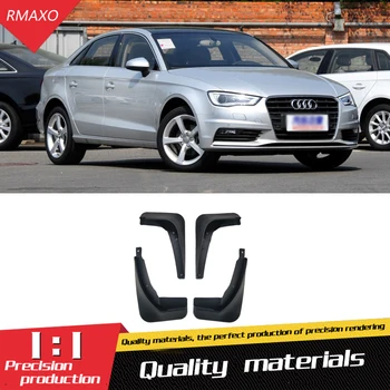 

For Audi A3 Sedan 2014-2016 Mudflaps Splash Guards Front With the color and rear Mud Flap Mudguards Fender Modified special