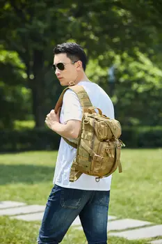 

Bag Messenger Bags Travel Sling Chest Pack Military Tactical Bag Men Shoulder Camouflage Outdoor Travel Mountaineer