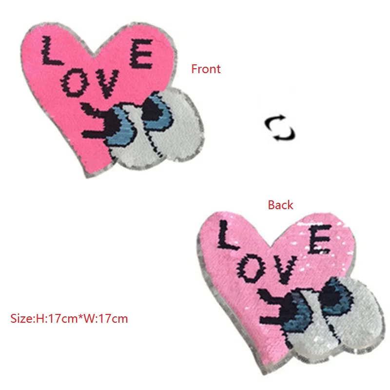 

Cute children's clothing double-sided usable cloth stickers embroidery hole patch stickers DIY clothing decoration patch sticker