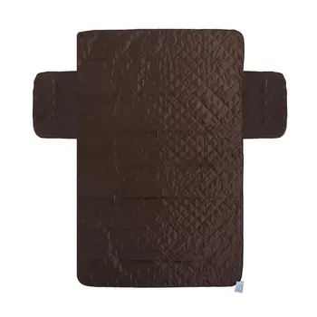 

Sofa Cover Antiskid Replaceable Elastic Durable Waterproof 3 Seat Dark Brown Pet Sofa Protective Cushion