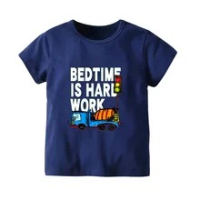 Г., летняя футболка с короткими рукавами для мальчиков темно-синяя футболка с короткими рукавами и надписью Детская куртка хлопковая футболка для больших мальчиков