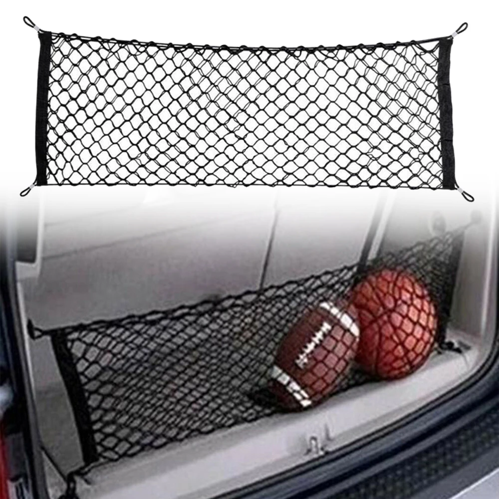 Universal Auto Car Parts Accessories Envelope Style Trunk Cargo Net New