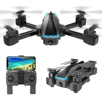 

S177 4k Gps 5g WIFI Drone Hd Wide Angle Dual Camera Fvp Drone Flight 20min RC Quadcopter 600m Distance Vs S167 Drone