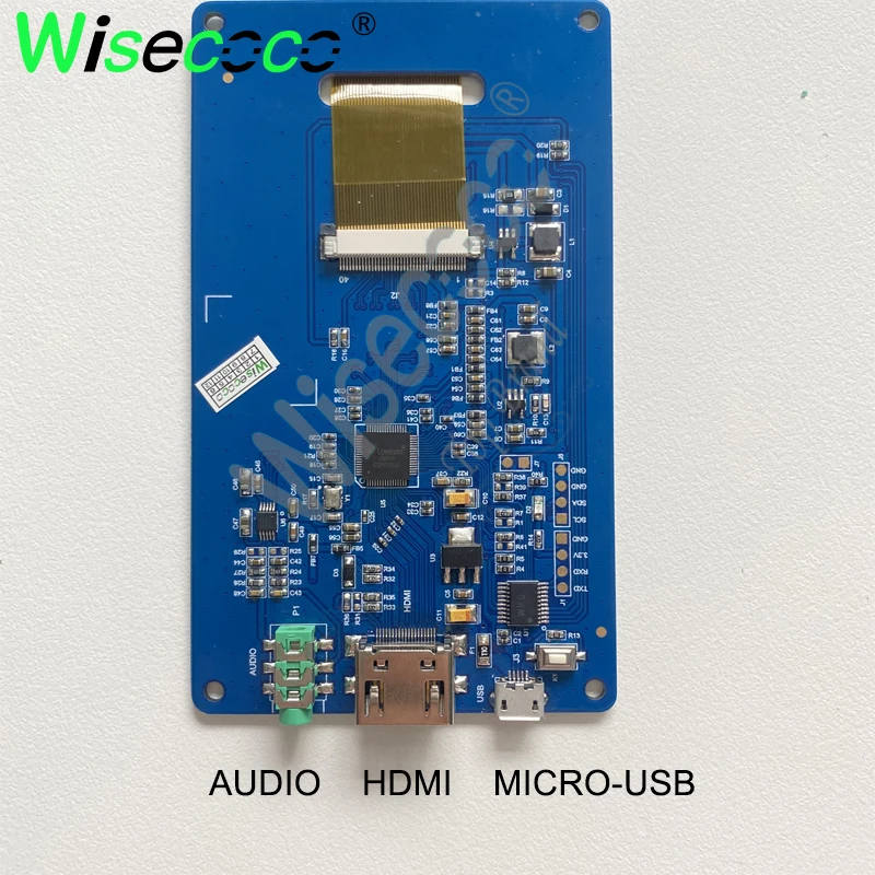 7 inch IPS 1280x480  touch LCD screen with HDMI