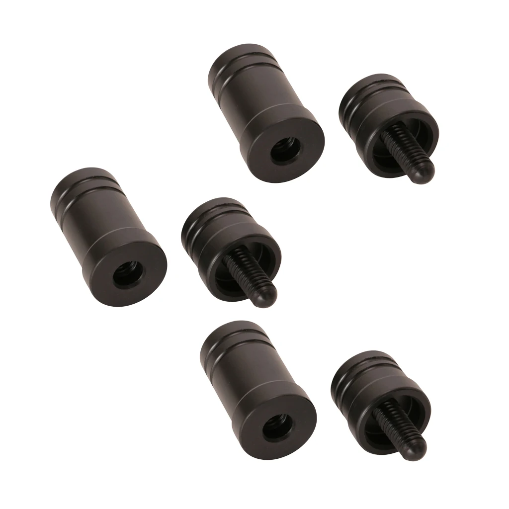 3 Sets 5/16 x 18 Joint Thread Protectors Caps Ends for Billiard Pool Cue Stick 3 Sets 5/16 x 18 Joint Thread Protectors Caps Ends for Billiard Pool Cue Stick