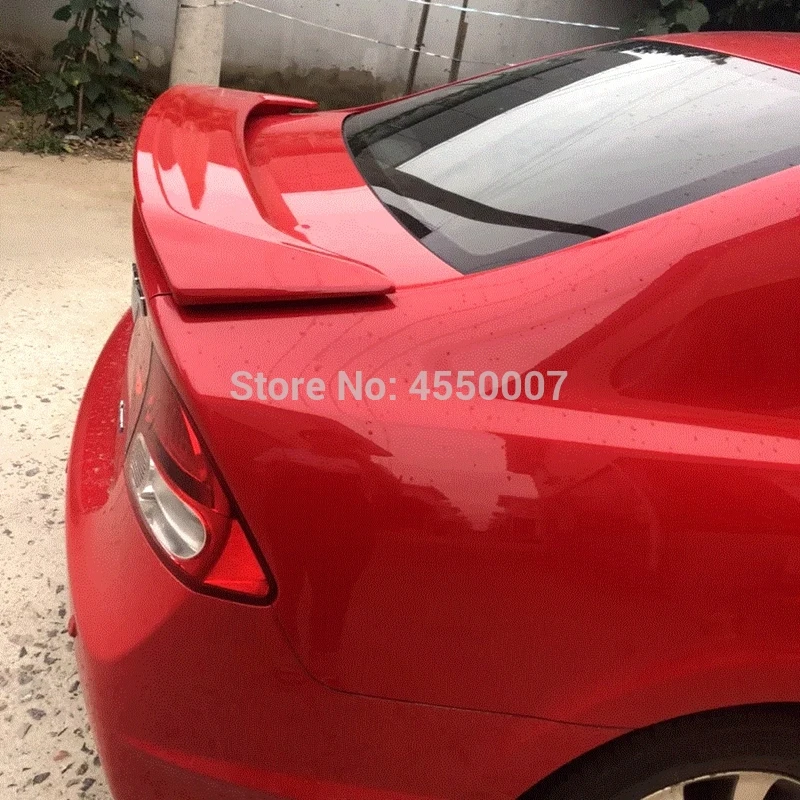 Для honda civic 2006 2007 2008 2009 2010 2011 Высокое качество ABS пластиковый спойлер на задний багажник, крыло для honda civic