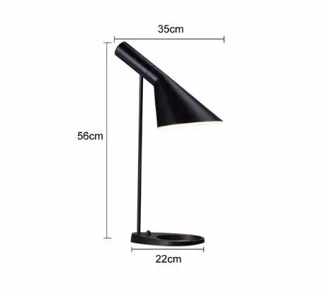 Replica Louis Modern A Desk Lamp Arne Jacobsen Table Lamps for Bedroom  Study Stand Light Fixtures Home Loft Decor Luminaire E27 - AliExpress